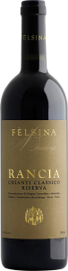 Felsina rancia wine bottle